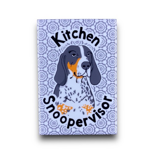 Bluetick coonhound magnet - bluetick,